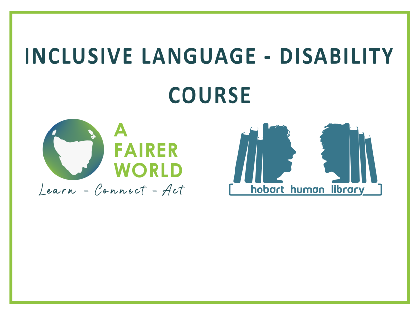 Inclusive Language – disability