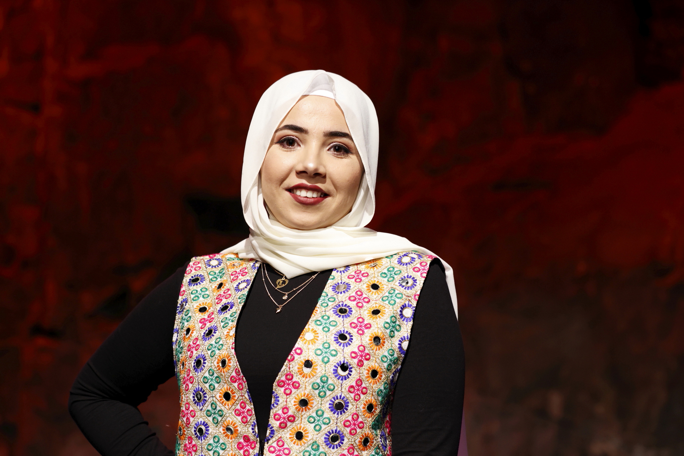 Photo of Leyla in cultural dress