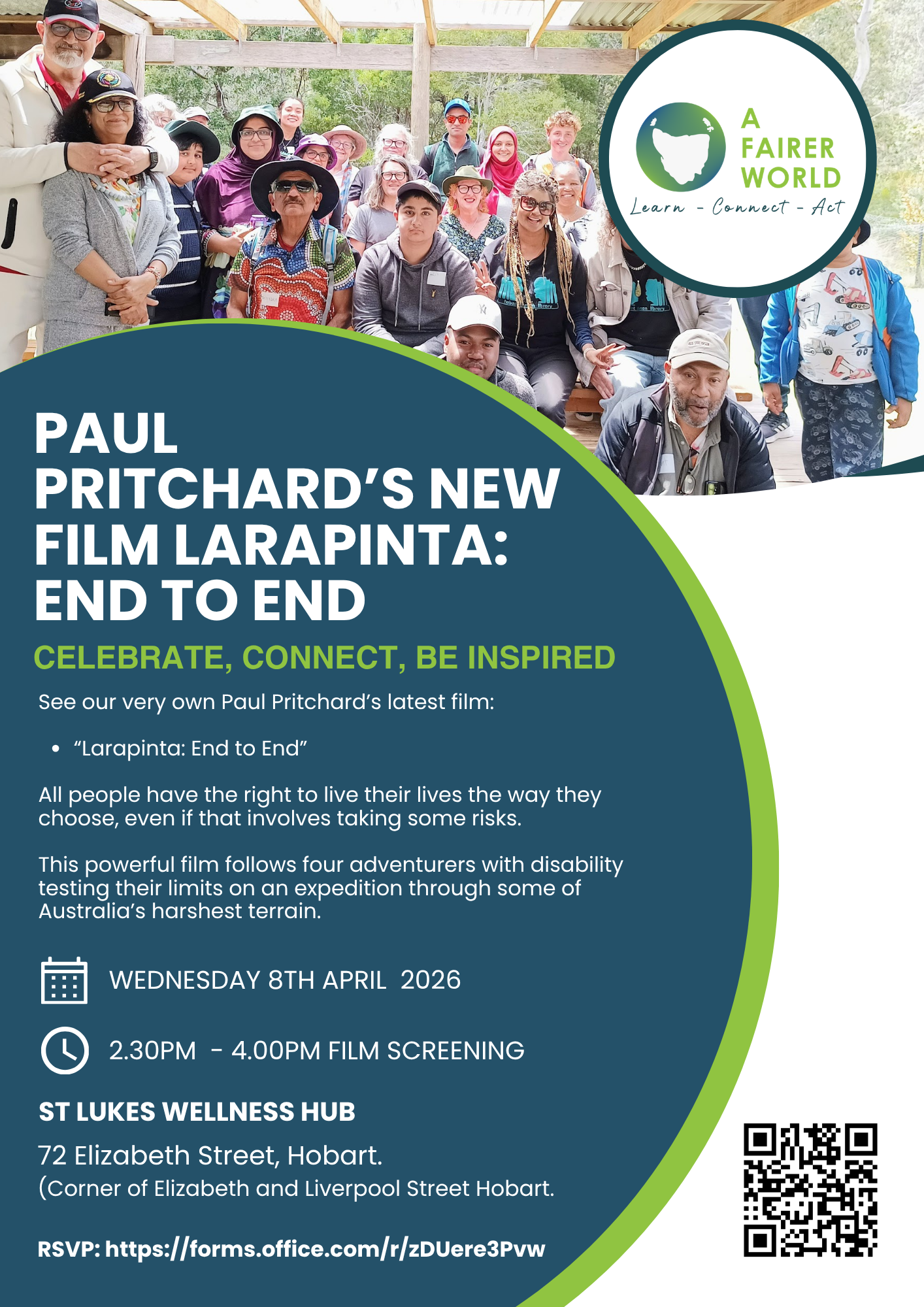 Read more about the article Human ‘book’ Paul Pritchard’s Free Film Screening – RSVP Now!
