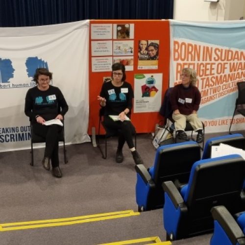 Photo of CSIRO human library workshop
